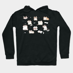 Cats 1 Colored Hoodie